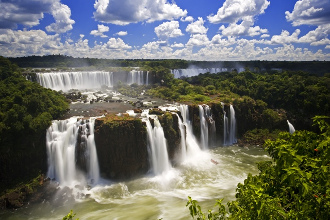 Dechberoucí Brazilský vodopád